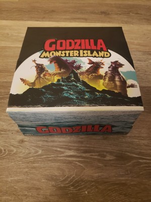 Godzilla Monster Island Super 7 Empty Case Box No Figures Display Advertisement -image