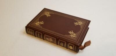 THE ADVENTURES OF HUCKLEBERRY FINN by MARK TWAIN Franklin Library 1978-image