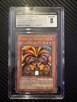 Exodia The Forbidden one Yu-Gi-Oh! LOB Reprint LOB-124 Ultra Rare-image