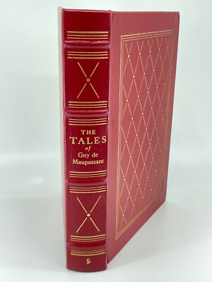 The Tales of Guy de Maupassant Easton Press Red Leather Bound Book-image