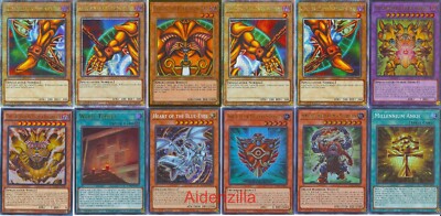 Yugioh Exodia Deck - Forbidden One Unstoppable Incarnate Millennium Ankh-image
