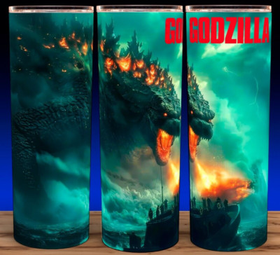 Godzilla King of Monsters in Ocean Blast Cup Mug Tumbler-image
