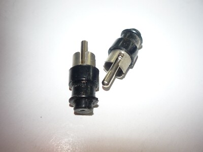 Fisher RS-2010 Stereo Receiver - ORIGINAL  PAIR PHONO DUMMY PLUGS-image