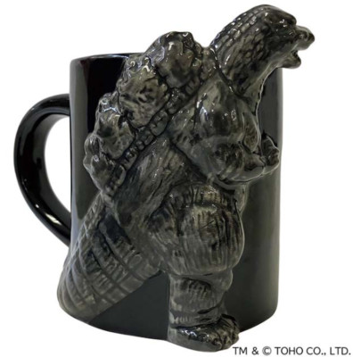 Godzilla (1994) 3D Mug TOHO Godzilla Store Japan Limited Monster Kaiju New-image