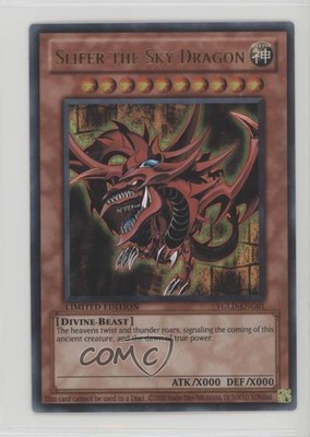 2016 Yu-Gi-Oh! Unlimited Slifer the Sky Dragon #YGLD-ENG01 16f0-image