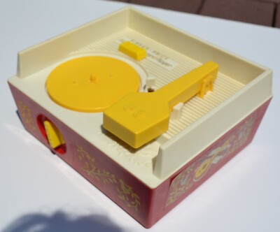 Vintage Music Box Record Player for Preschool Children - Very Good Condition-image
