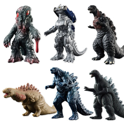 Godzilla Soft Vinyl Figure Collection Blind-Box Mini-Figure sealed Case of 10-image