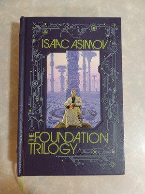 The Foundation Trilogy - Issac Asimov Barnes & Noble Leatherbound Classics-image