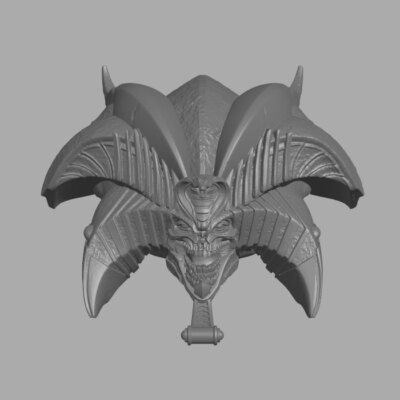 Exodia the Forbidden One v2 Yu-Gi-Oh! custom head for 4