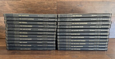 Time Life The Seafarers Book Series 1980 Leather Bound *VG+ Condition*-image