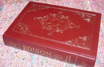Easton Press Edison: A Biography Matthew Josephson Collector's Edition Leather-image