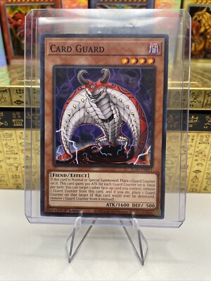 Yugioh Card Guard Egs1-en011 Egyptian God Deck Slifer The Sky Dragon-image