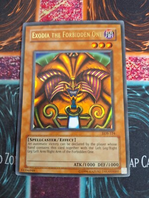 Yu-Gi-Oh! Exodia the Forbidden One LOB-124 Ultra Rare OG Unlimited NM/LP-image
