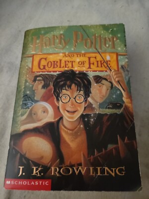 Harry Potter And The Goblet of Fire by J.K. Rowling pb Scholastic-image