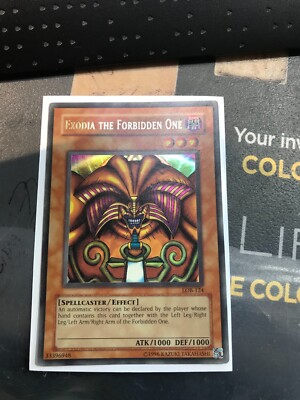 Yu-gi-oh Exodia The Forbidden One Mint!-image