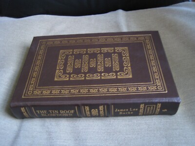 JAMES LEE BURKE SIGNED - THE TIN ROOF BLOWDOWN - EASTON PRESS LEATHER-image