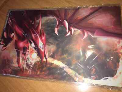 Yugioh Comiket Doujin Slifer the Sky Dragon Authentic playmat Sealed-image