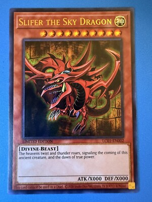 Slifer the Sky Dragon LC01-EN002 Yu-Gi-Oh 25th Anniversary Limited Edition-image