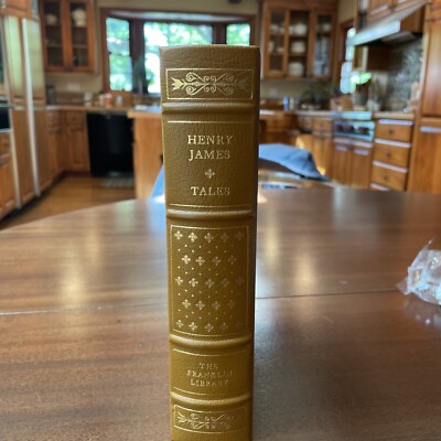 Nine Tales by Henry James Franklin Library Leather Ltd Ed-image