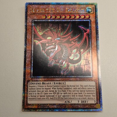 Slifer The Sky Dragon - RA04 - Quarter Century Rare - Yugioh - EURO-image