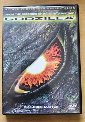 Godzilla, DVD, Deluxe Widescreen Presentation, 1998, Tested-image