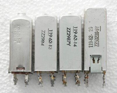 Fisher 680T Chassis Part : Lot of 4 IF Transformers-image