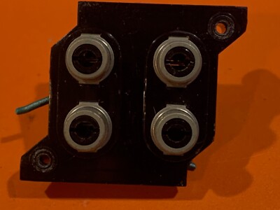 Fisher RS-2007 Stereo Receiver Parting Out RCA Jack Assembly-image