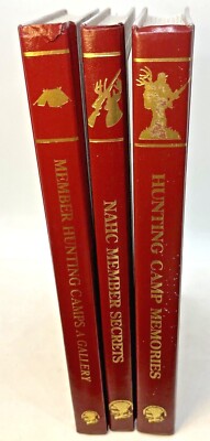 North American Hunting Club Collection Membership Book Lot-image