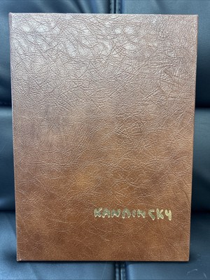 Kandinsky EASTON PRESS Collectors Edition Artists Series LEATHER Guilt-image