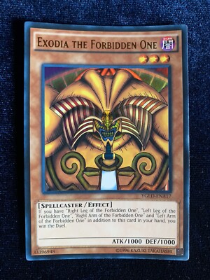 Exodia the Forbidden One YGLD-ENA17 King of Games: Yugi's Legendary Decks-NM-image
