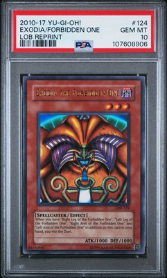 Exodia The Forbidden One Lob 2010-2017 PSA 10-image