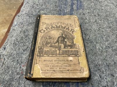 American School Series Practical Grammar of the English Language RARE!!!!!!-image