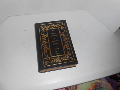 The Classic Mysteries of Sherlock Holmes by Arthur Conan Doyle (2004, Leather)-image