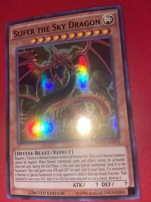 Yu-Gi-Oh! TCG Slifer the Sky Dragon The Dark Side of Dimensions Movie Pack...-image