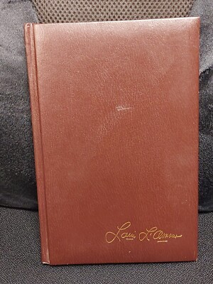 Sackett By Louis L'Amour  Leather Bound Gold Bantam Book 1961 VNTG Collectible-image