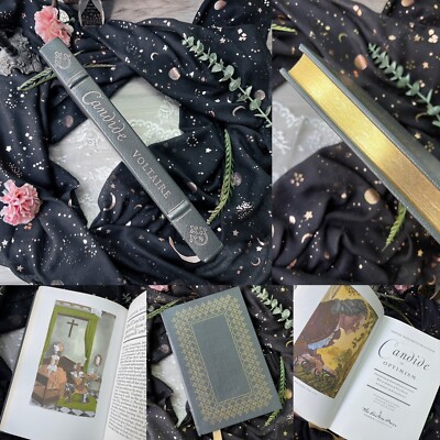 VOLTAIRE Candid Easton Press 1977 HC Political Victorian Goth Decor New Rare-image