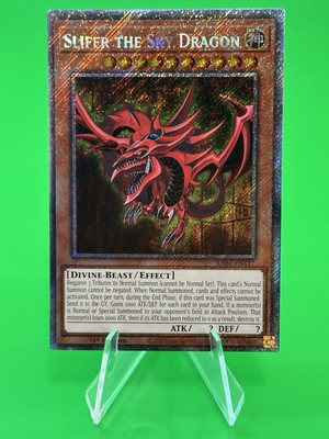 Yu-Gi-Oh Quarter Century Stampede Slifer The Sky Dragon PSR RA04-EN117 NM!!!-image