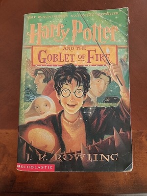 HARRY POTTER and the Goblet of Fire - by J.K. Rowling Paperback Book-image