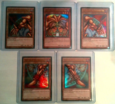 Exodia the Forbidden One - Complete Set - YGLD - Unlimited Edition - Ultra- M/NM-image