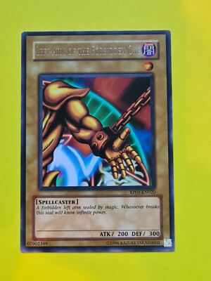 LEFT ARM OF THE FORBIDDEN ONE RP01-EN020 Rare YUGIOH card Unlimited EXODIA-image