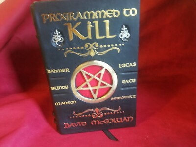 Programmed to Kill - David McGowan - Leather Bound - One Of A Kind -image