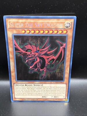 CT13-EN001 YuGiOh Slifer The Sky Dragon Secret Rare Limited Edition -image