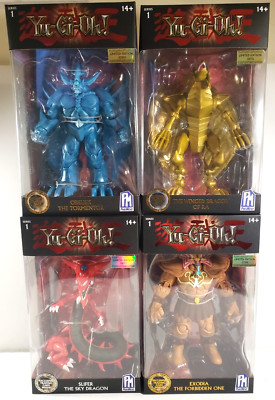 Yu-Gi-Oh Series 1 Limited Edition Figures Obelisk Exodia Slifer Winged Dragon Ra-image