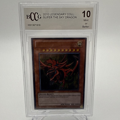 2010 YUGIOH LEGENDARY COLLECTION SLIFER THE SKY DRAGON BCCG10-image