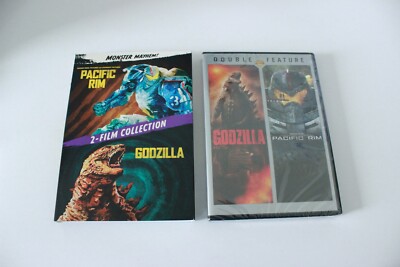 Walmart Exclusive Godzilla & Pacific Rim DVD, 2-Disc Set w/slip BRAND NEW RARE-image