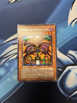 YuGiOh 2002 Exodia The Forbidden One DDS-003 Mint OC Prismatic Secret Rare-image