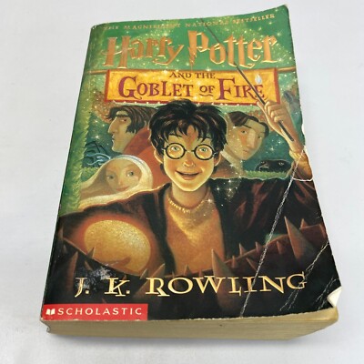 Scholastic ppbk printing Harry Potter And The Goblet Of Fire -J.K. Rowling-image