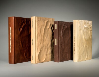 The Pilgrimage Series, 4 Volumes, Unique Leather Bindings by Richard Tuttle-image