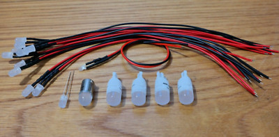 Fisher RS-2004A replacement LED lamps bulbs lights upgrade kit set INSTRUCTIONS-image