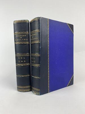 Oscar Browning / NEW ILLUSTRATED HISTORY OF ENGLAND Four Volumes bound in Two-image